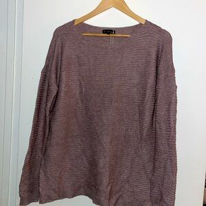 RIBBED SWEATER, blush size L, NWT Wantable